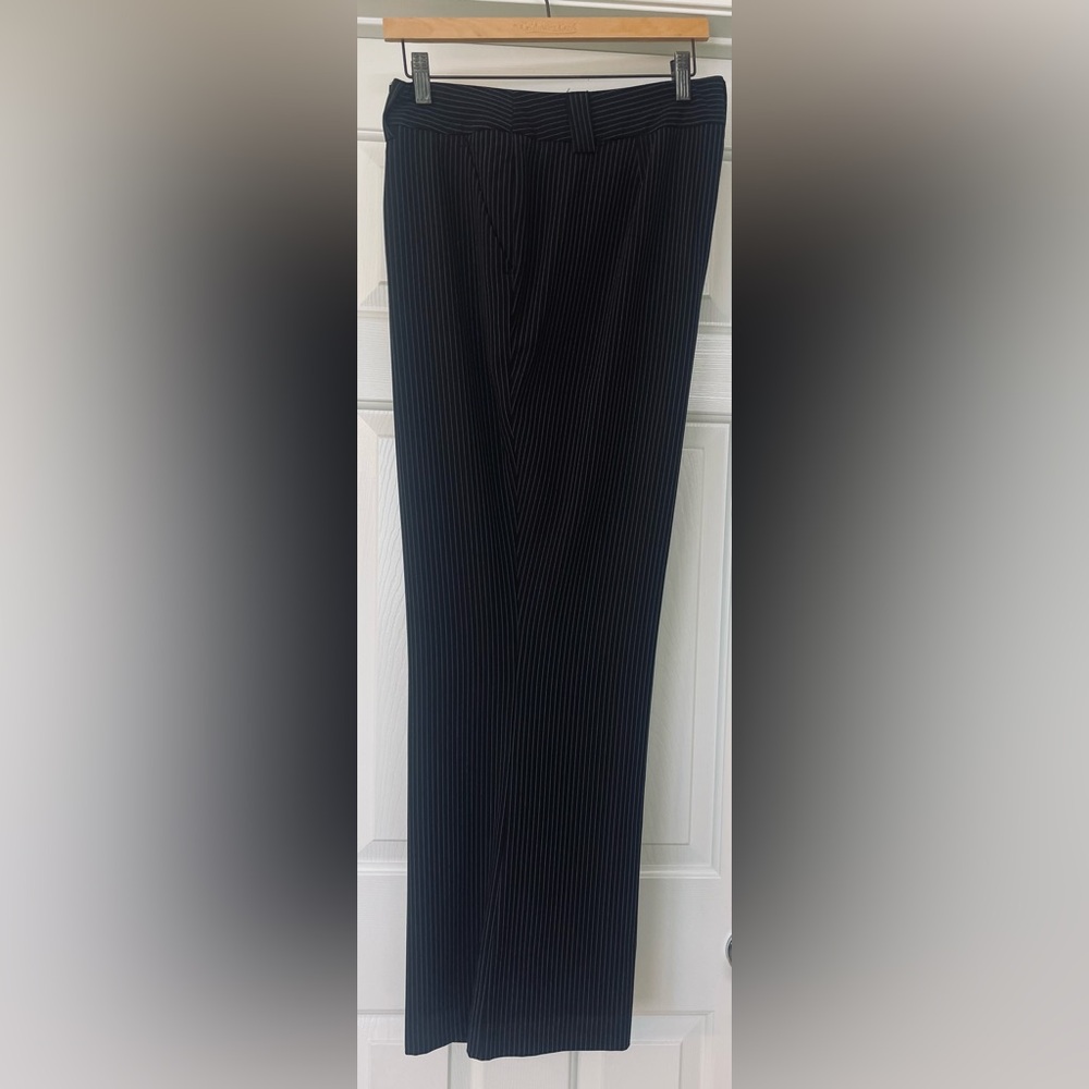 INC International Concepts Charcoal Pinstripe Trousers